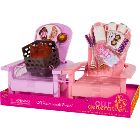 Our Generation Accessories Adirondack Chairs