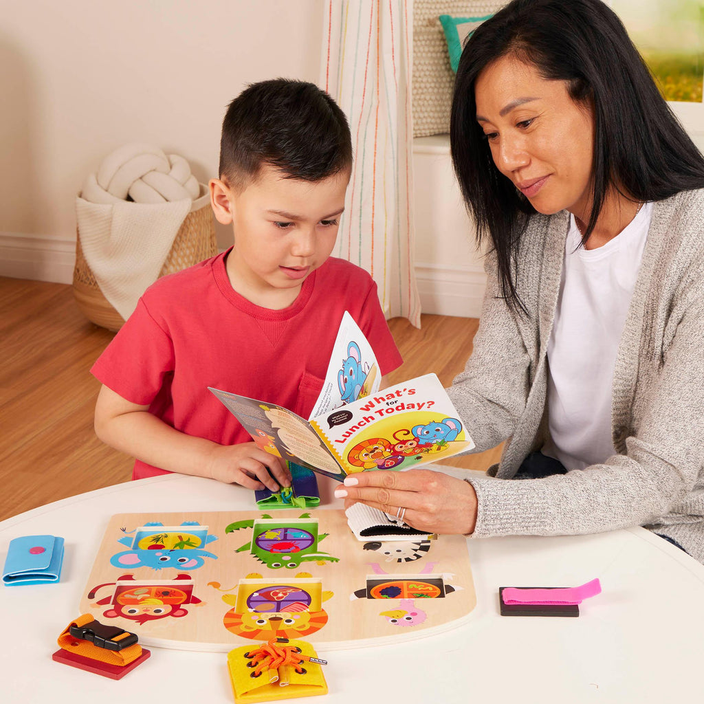 Battat Education What's In My Tummy? Basic Skills Board