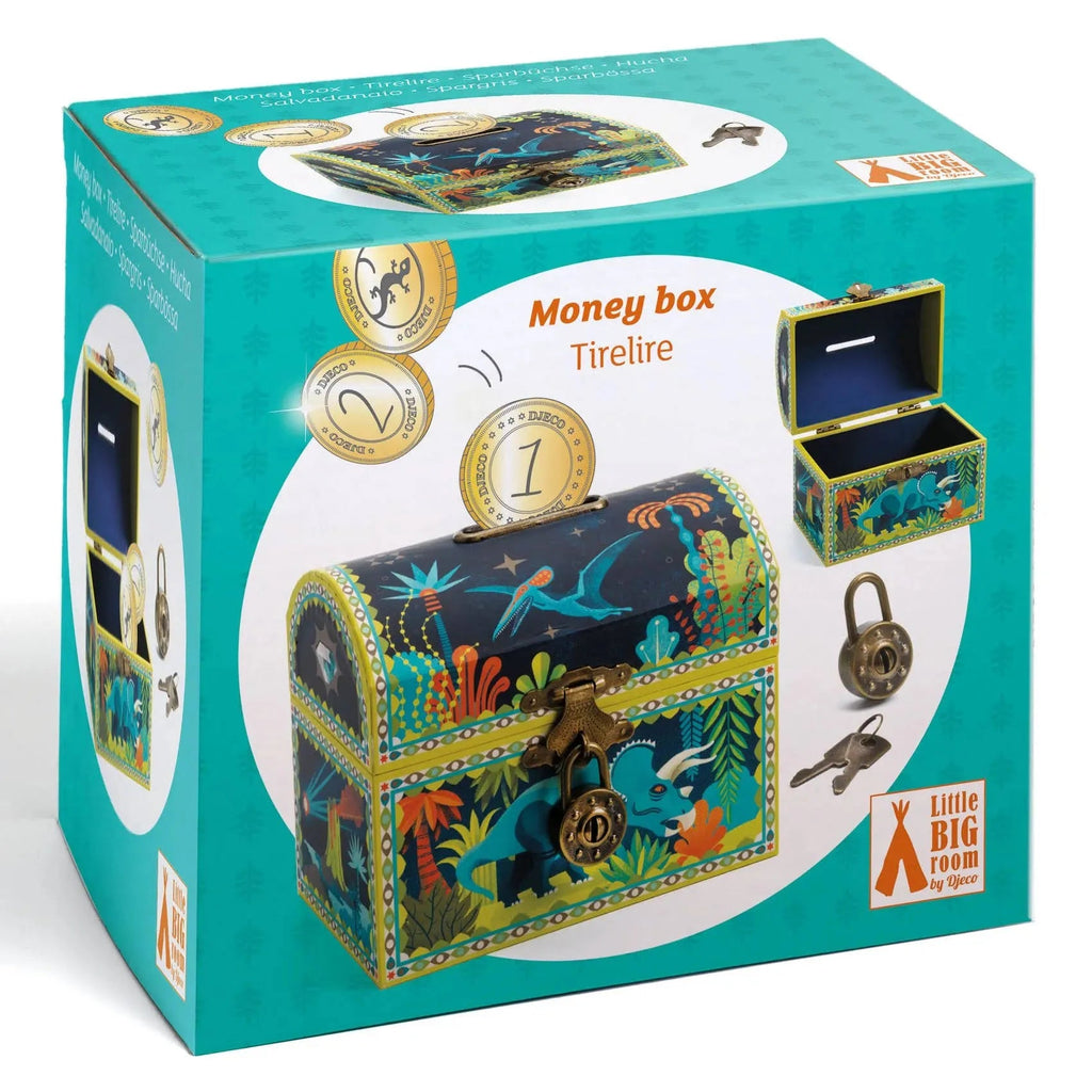 Djeco Money Box Dinosaur