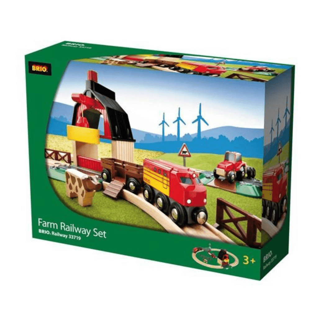BRIO Farm Railway Set