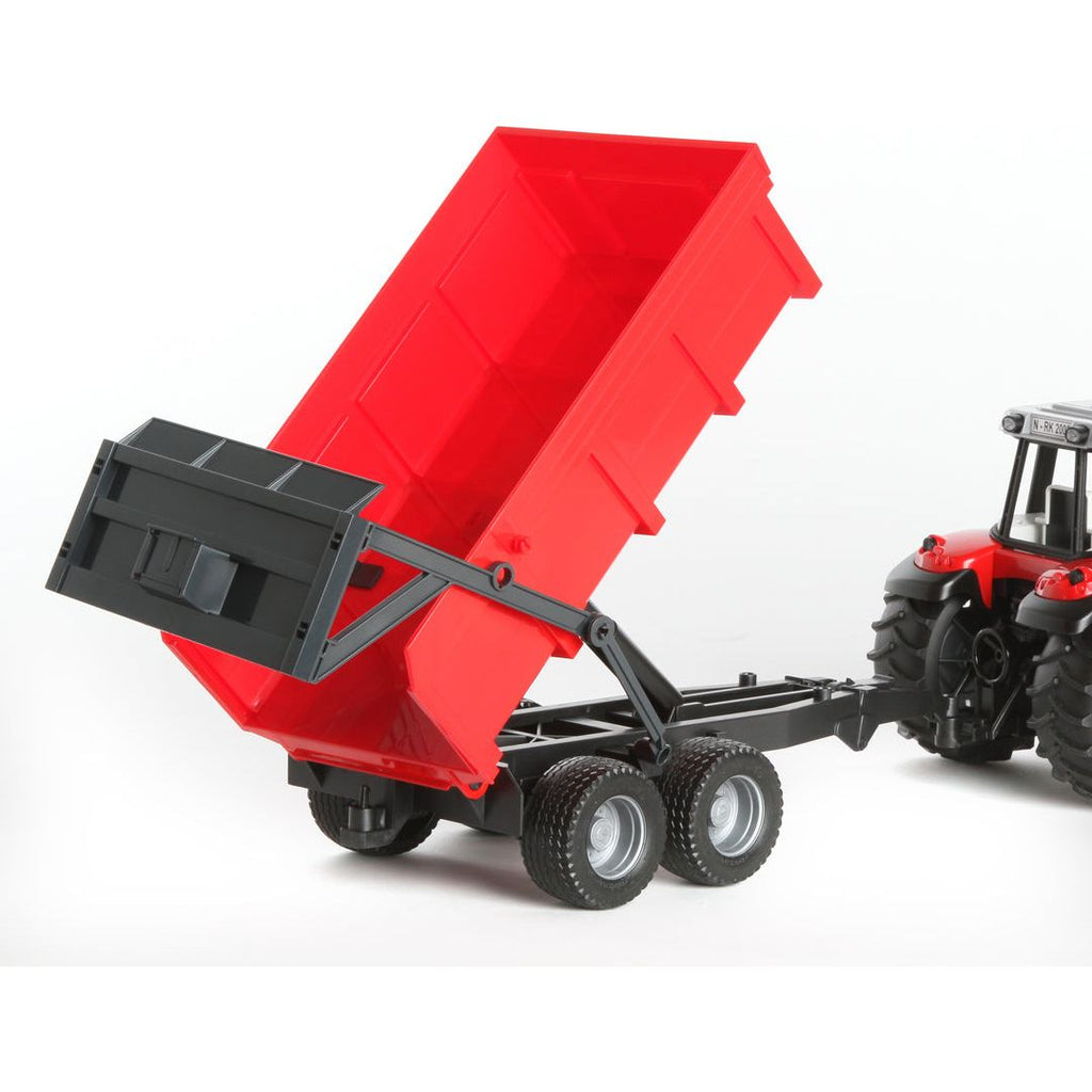 Bruder Massey Ferguson 7480 with Tipping Trailer