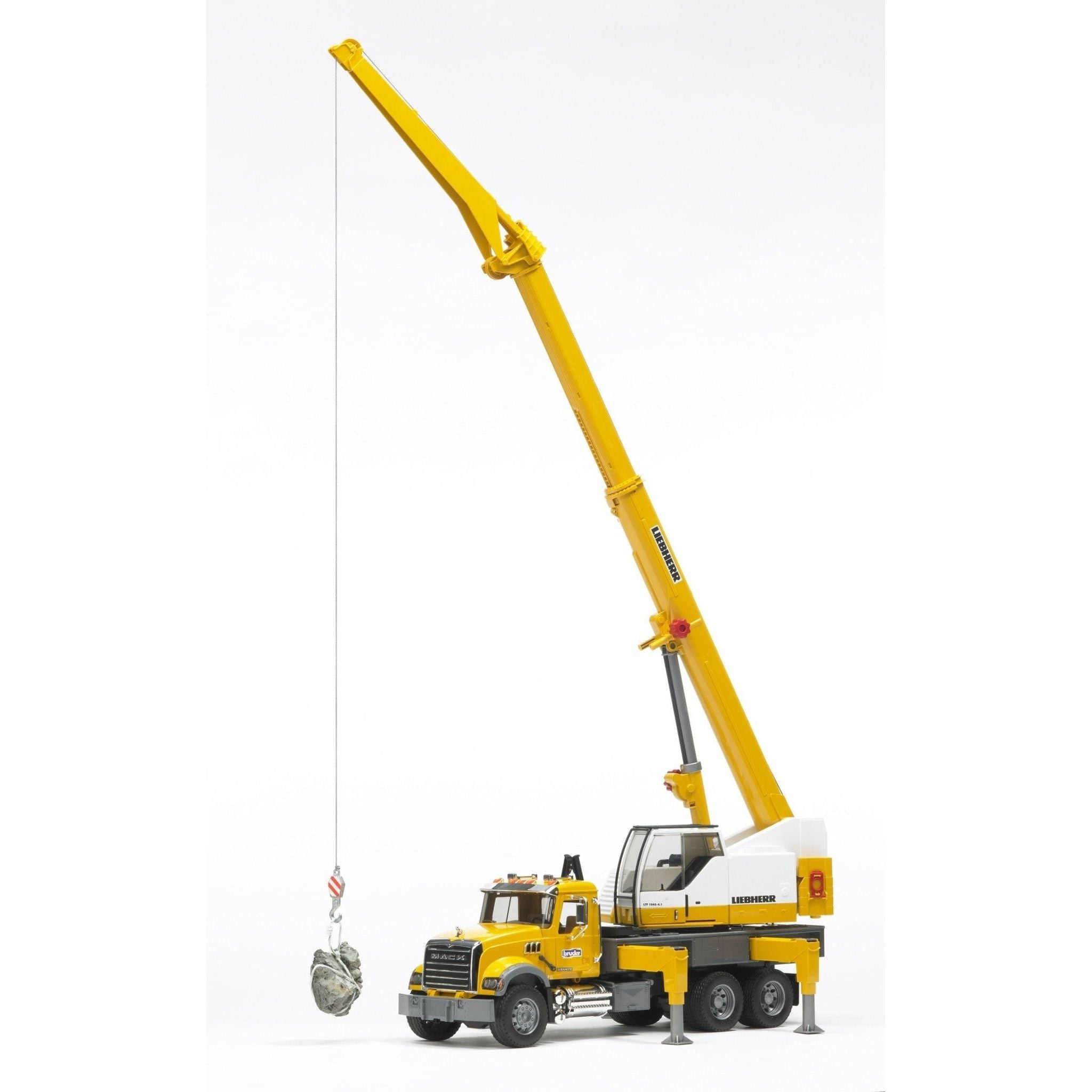 Bruder MACK Granite Liebherr Crane Truck – The Rocking Horse Toys