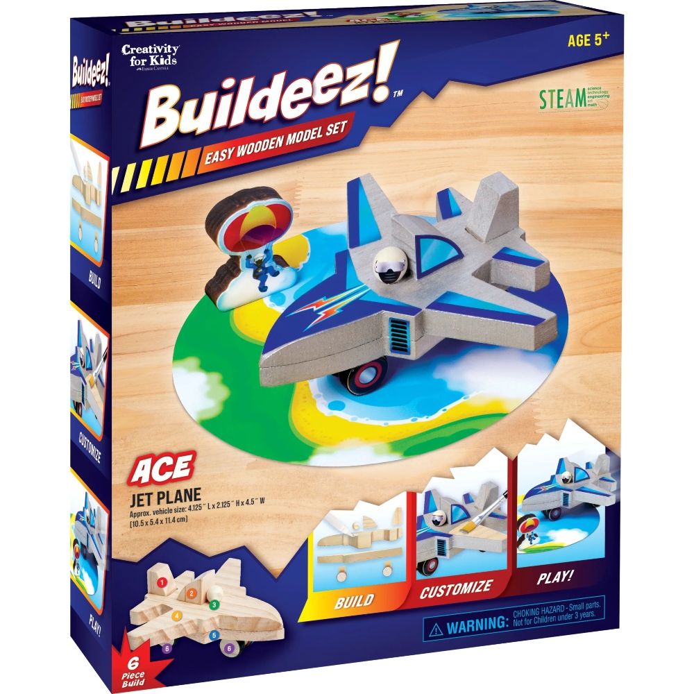 Creativity for Kids Buildeez Jet Plane Ace