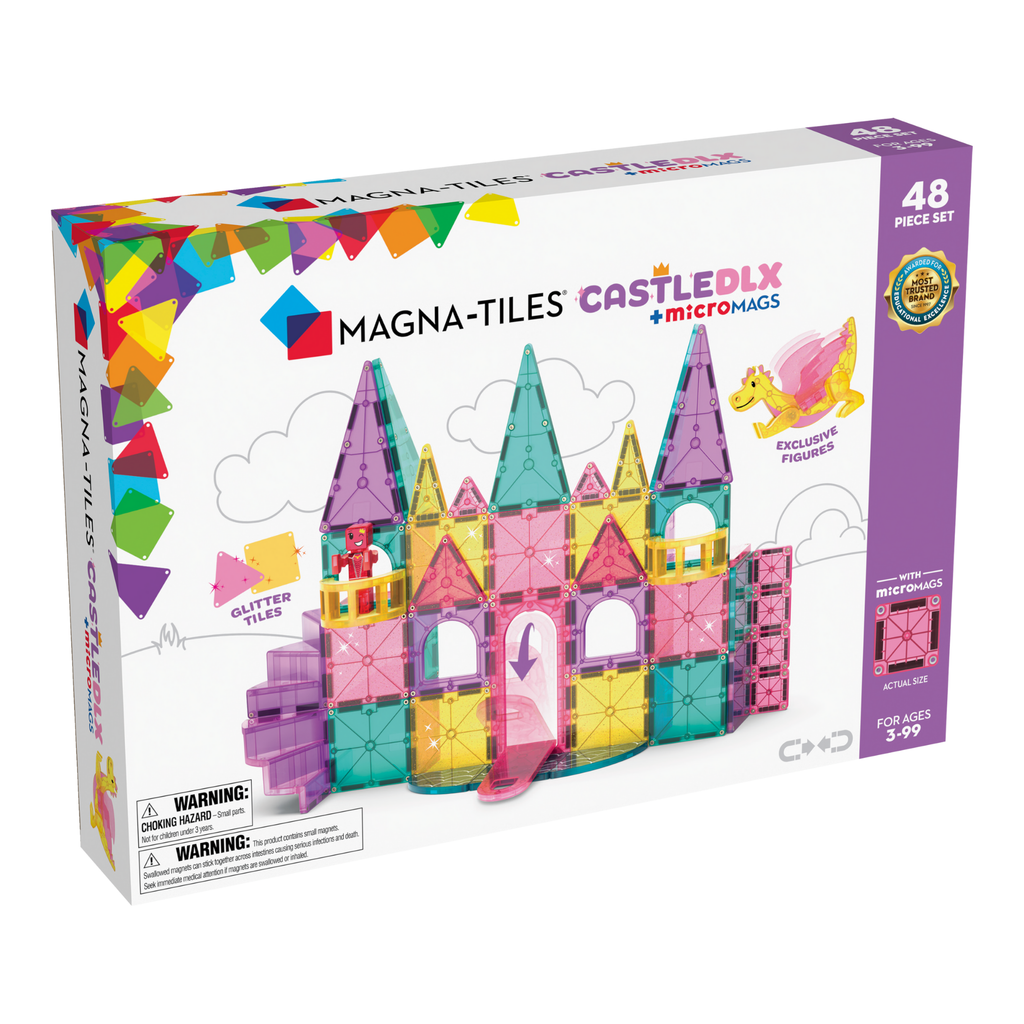 Magna-Tiles Castle Deluxe 48 Piece Set