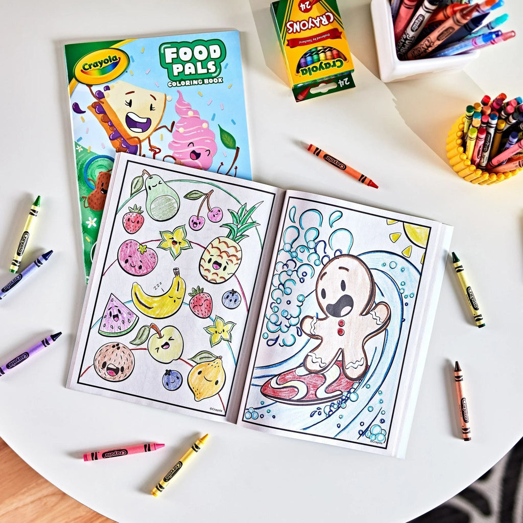 Crayola Colouring Book Food Pals