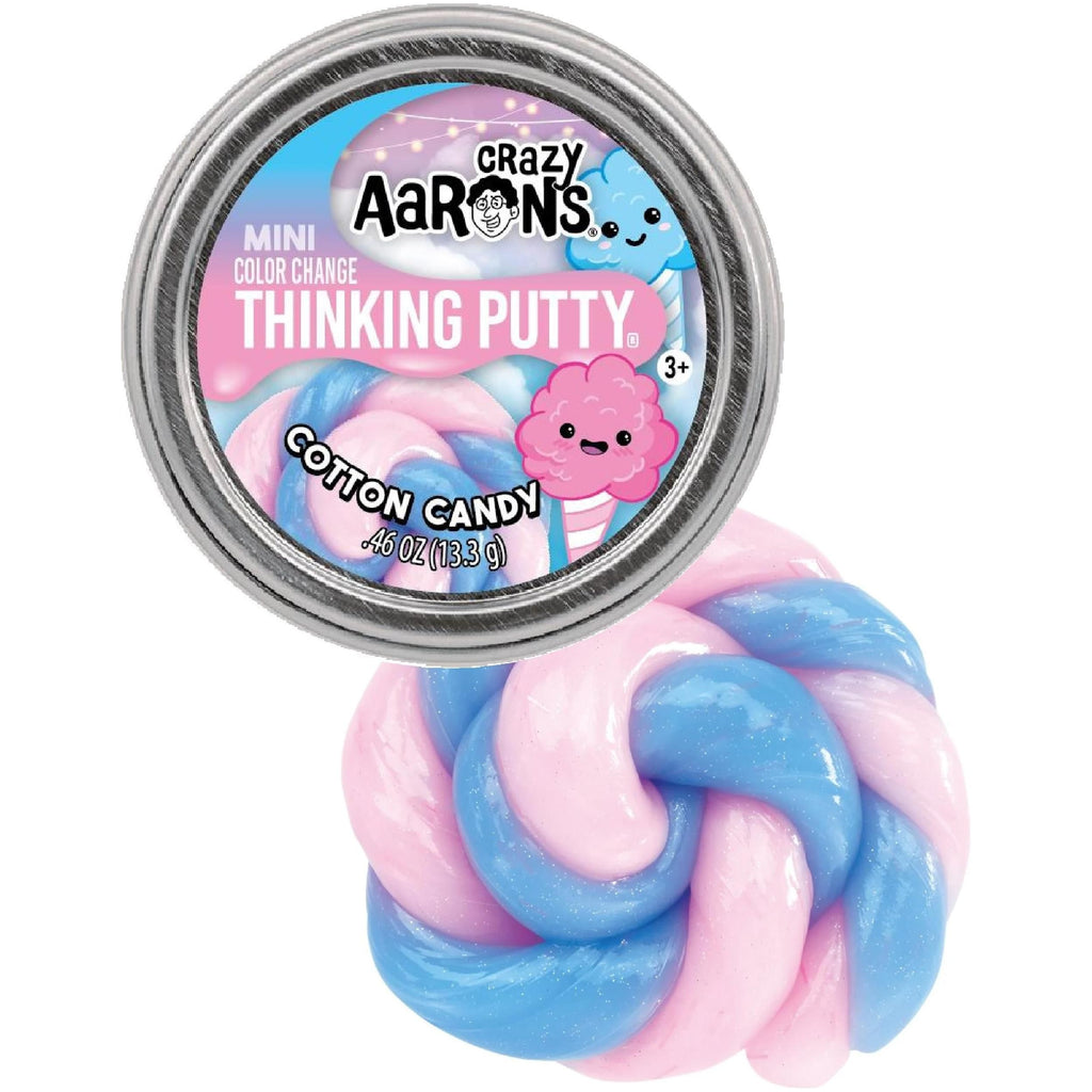 Crazy Aaron's Thinking Putty 2" Tin Cotton Candy