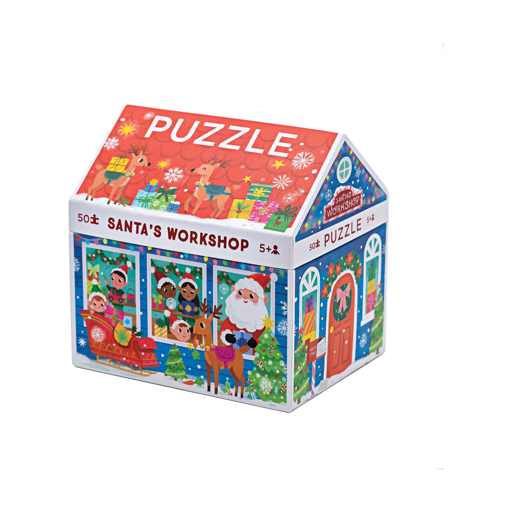Crocodile Creek 50 Piece Puzzle Santa's Workshop