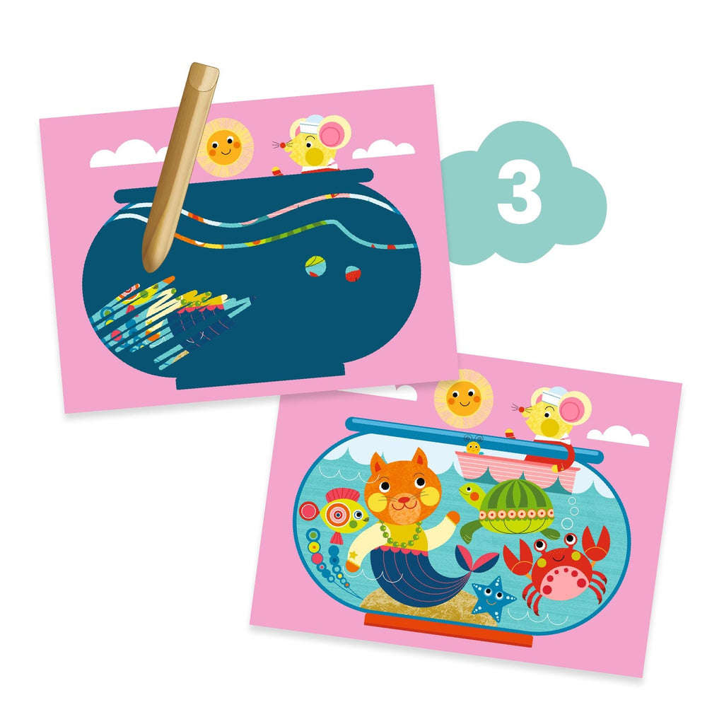 Djeco Activity Kit The Cat & His Pals