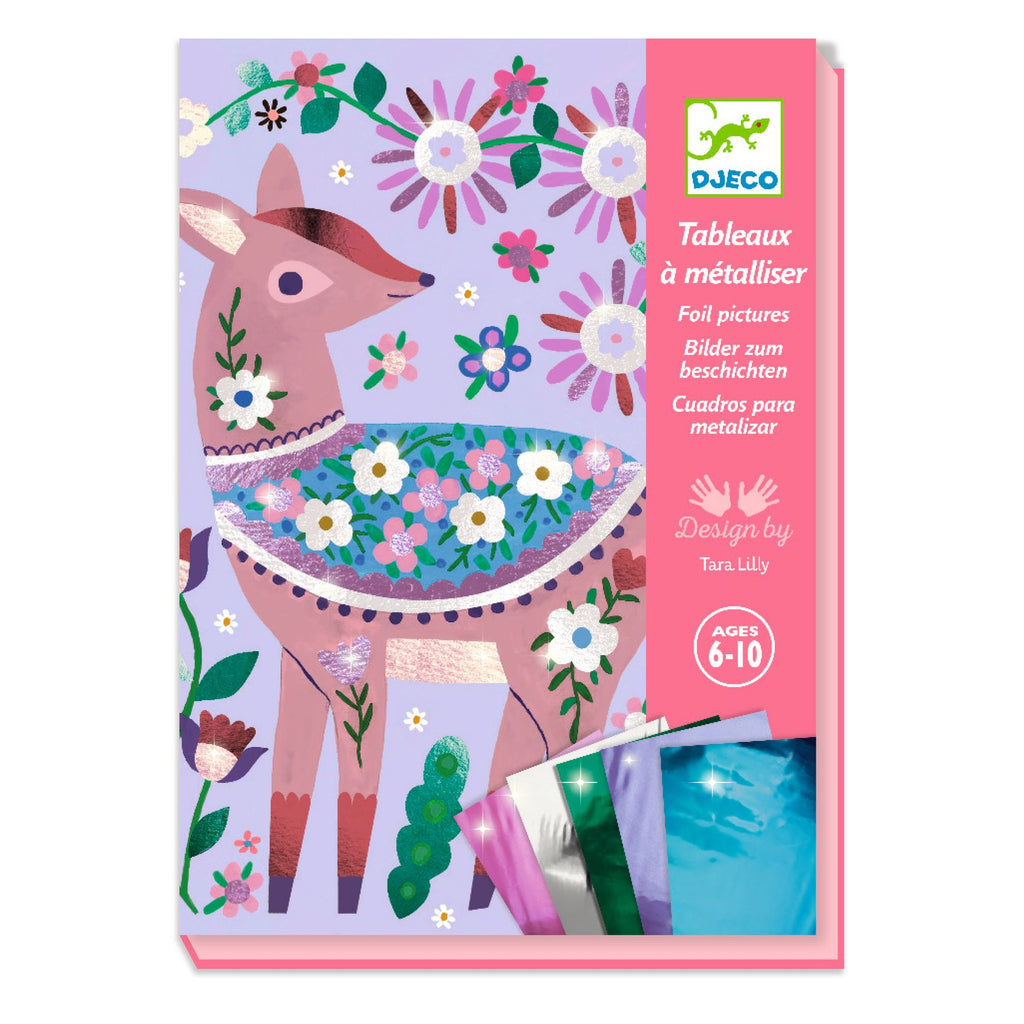 Djeco Foil Pictures Pretty Woodland