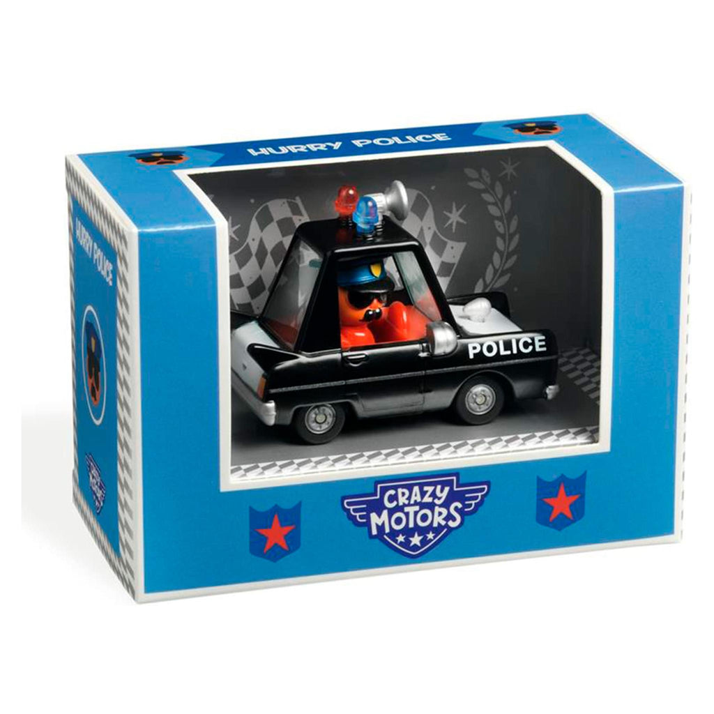 Djeco Crazy Motors Hurry Police Car