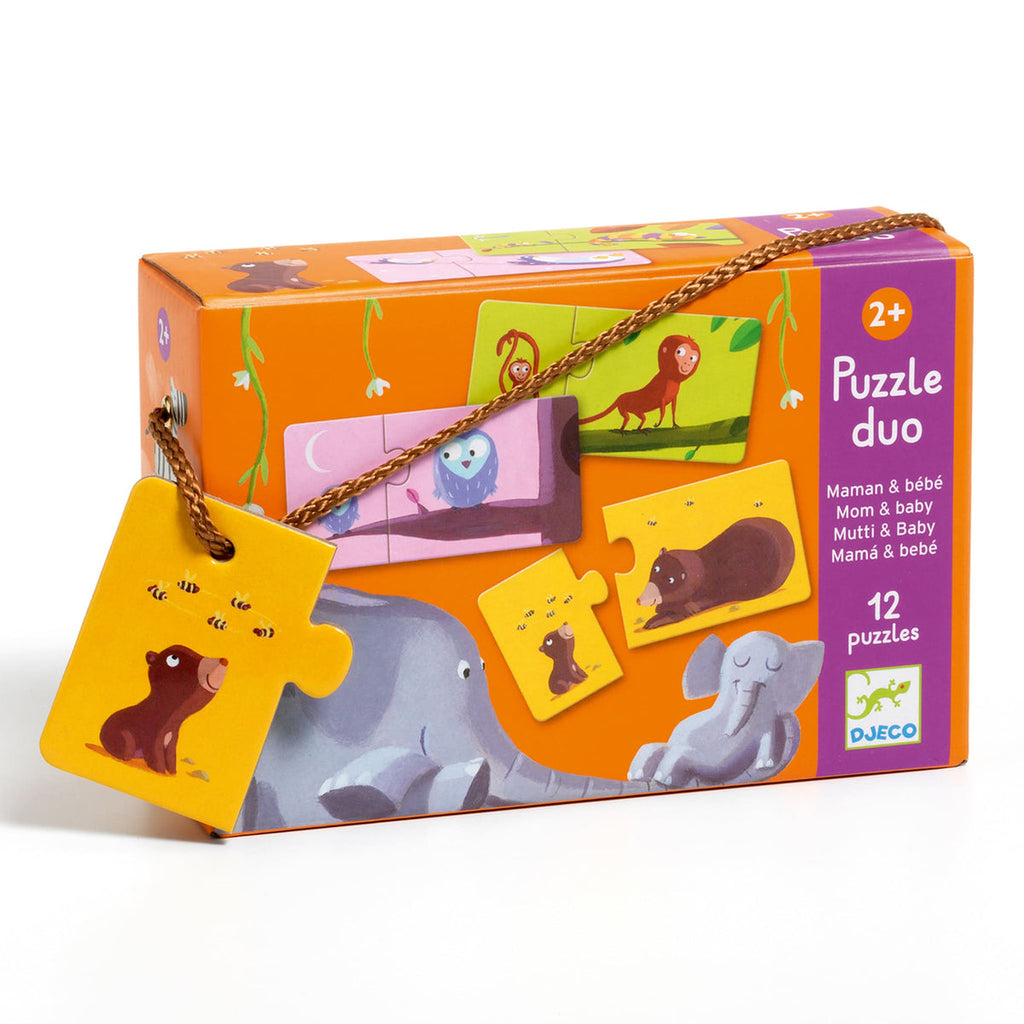 Djeco Puzzle Duo Mom and Baby