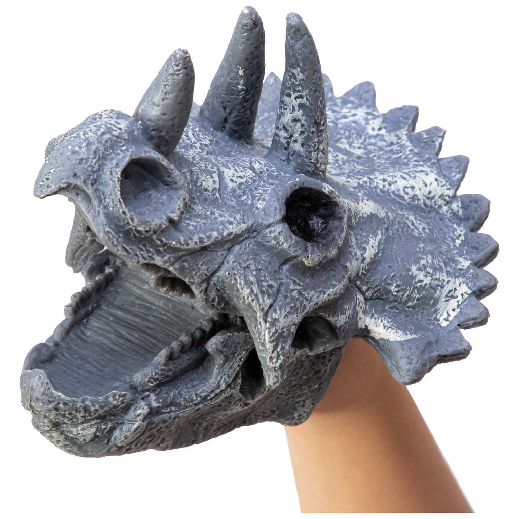 Schylling Dino Skull Hand Puppet