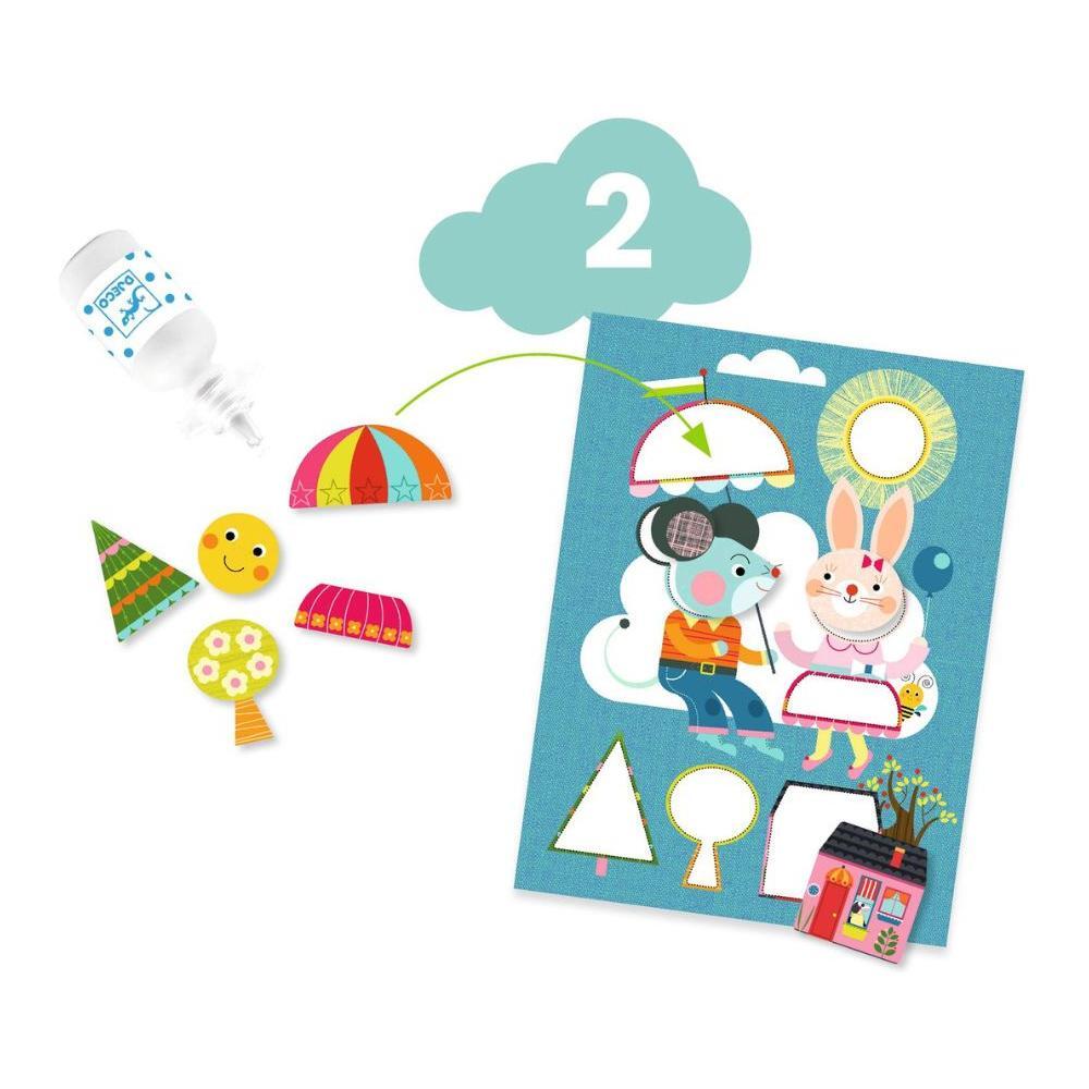 Djeco Activity Kit The Cat & His Pals