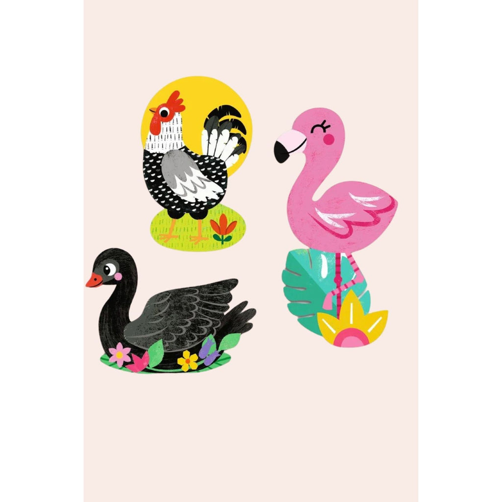 Djeco Stickers Birds