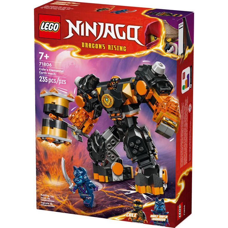 LEGO Ninjago Cole's Elemental Earth Mech