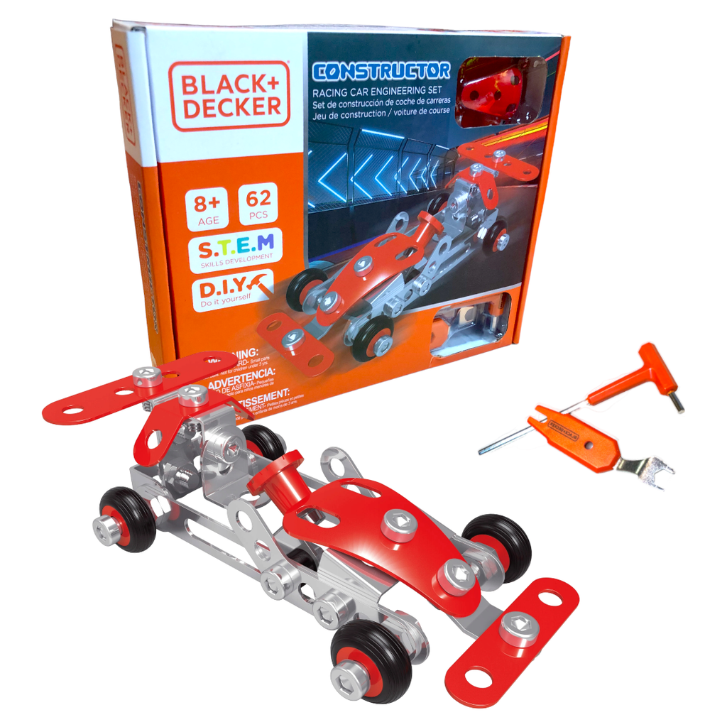 Black & Decker Constructor Racing Car Engineering Set