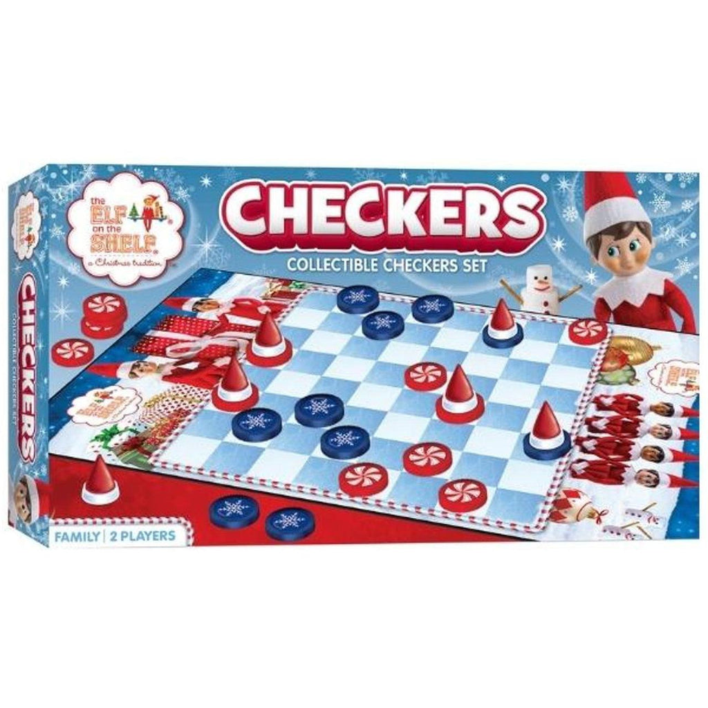 Elf on the Shelf Checkers