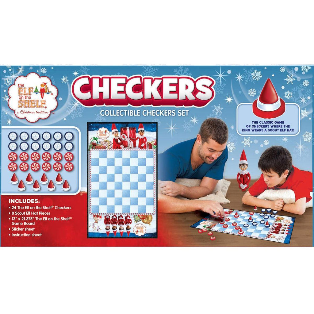 Elf on the Shelf Checkers