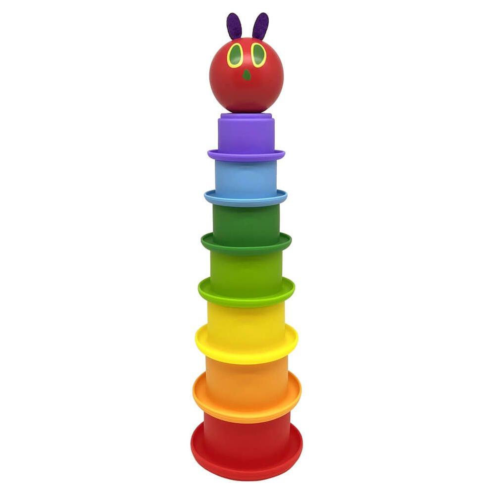 Eric Carle Very Hungry Caterpillar Bath Stacking Cups & Squirty Set