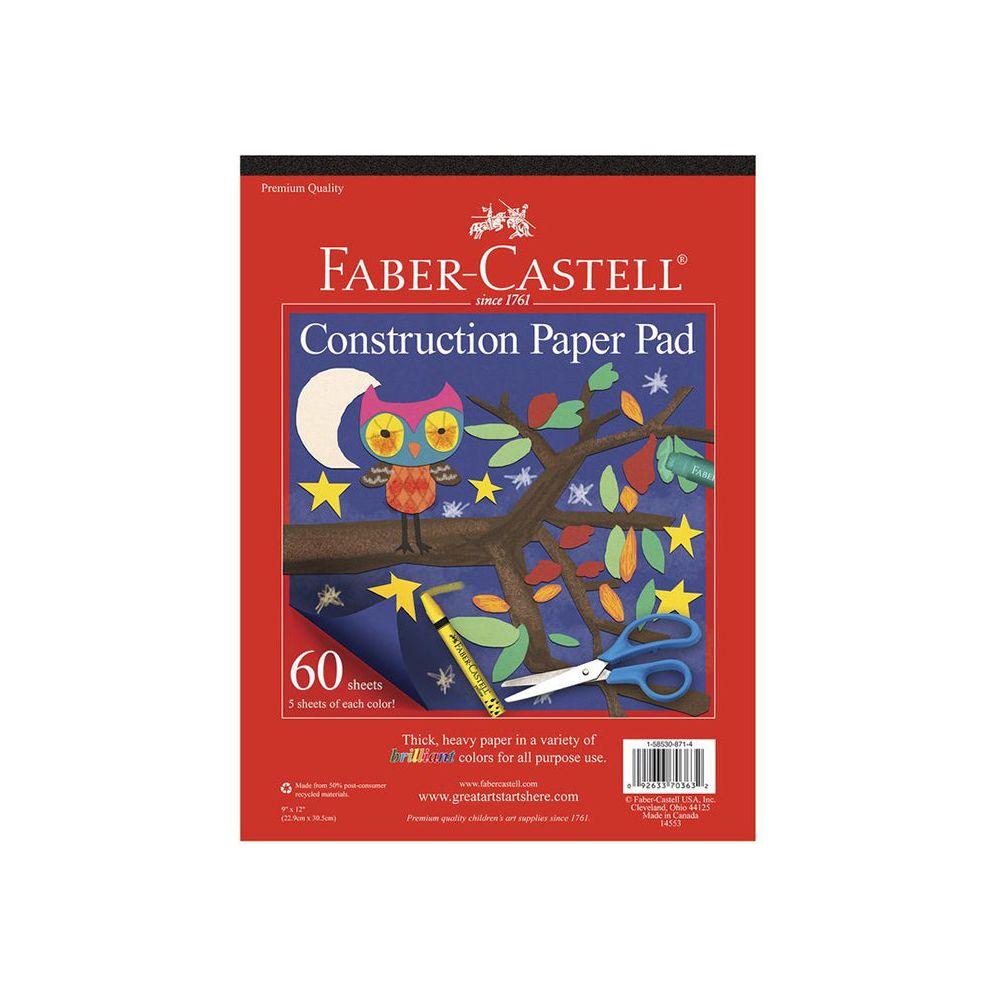 Faber Castell Construction Paper Pad