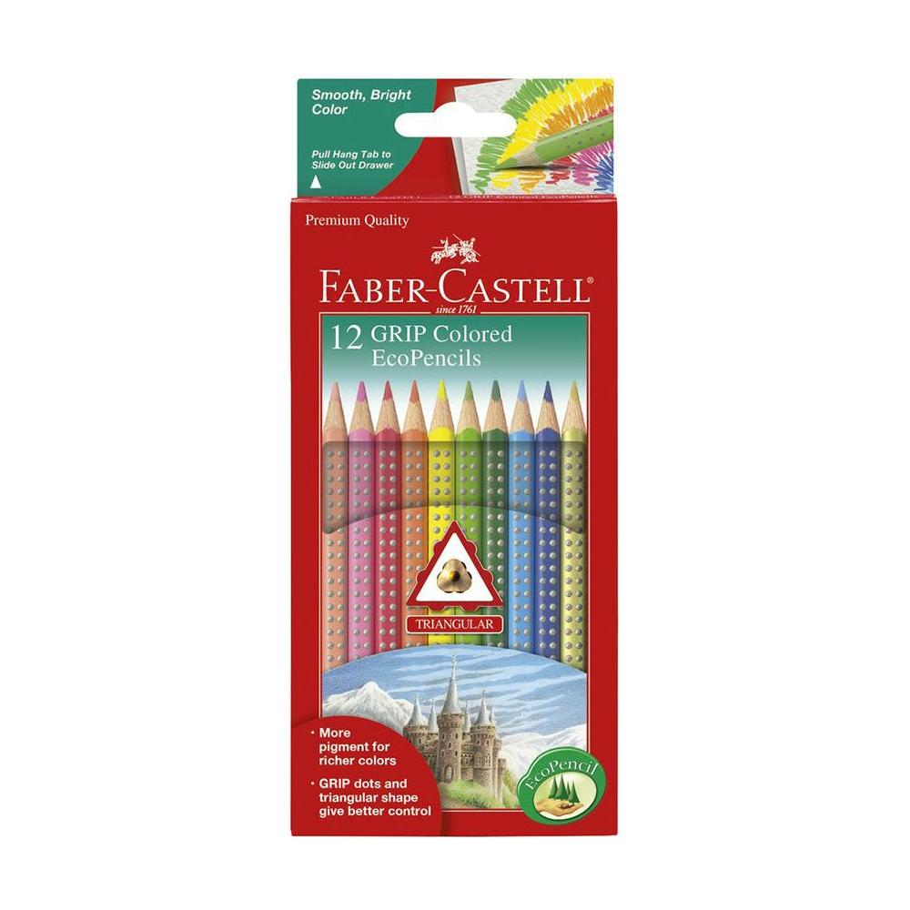 Faber Castell Grip Coloured Eco Pencils