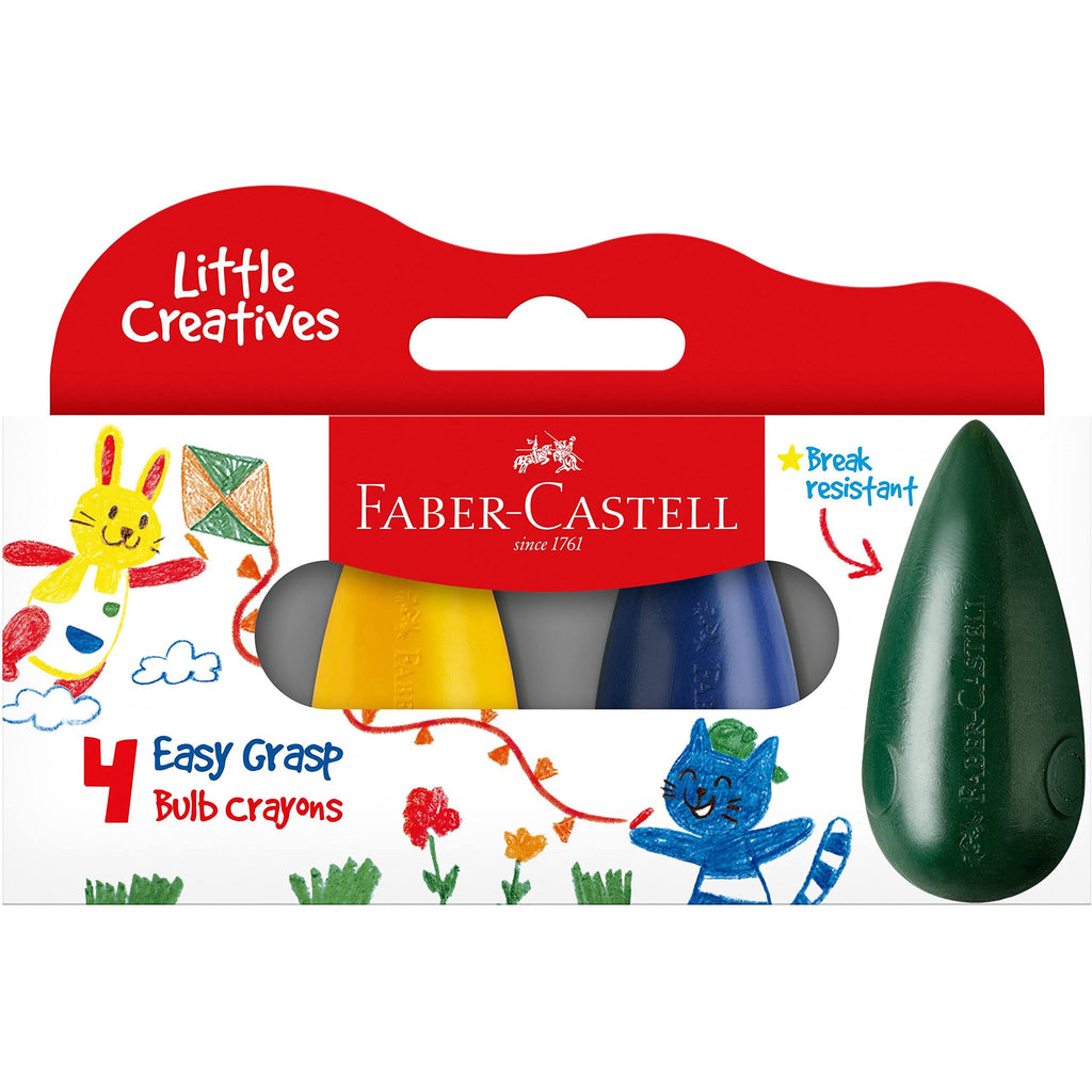 Faber Castell Little Creatives Easy Grasp Bulb Crayons