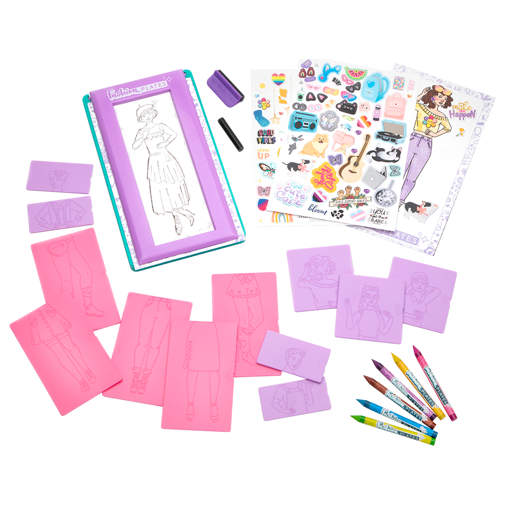 Barbie fashion plates shop