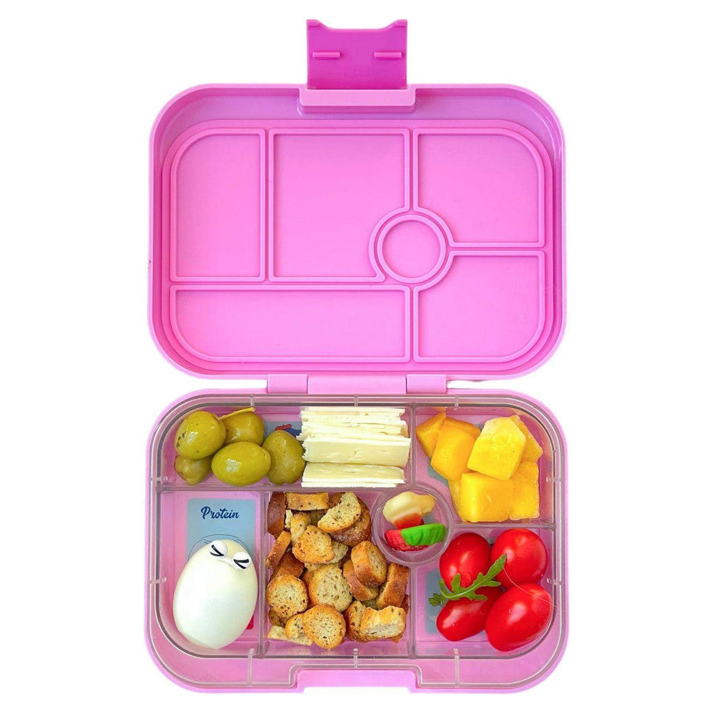 Yumbox Original 6 Compartment Fifi Pink with Paris Tray