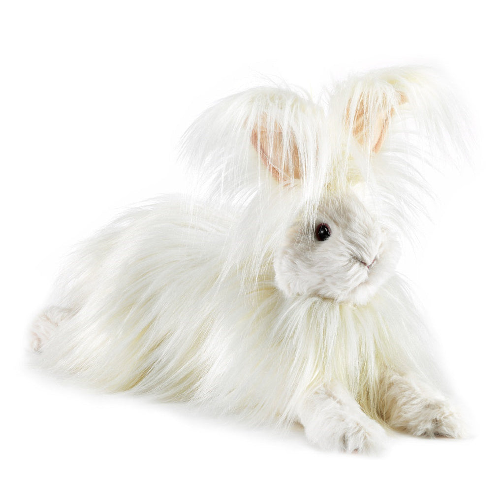 Folkmanis Angora Rabbit Puppet 3188