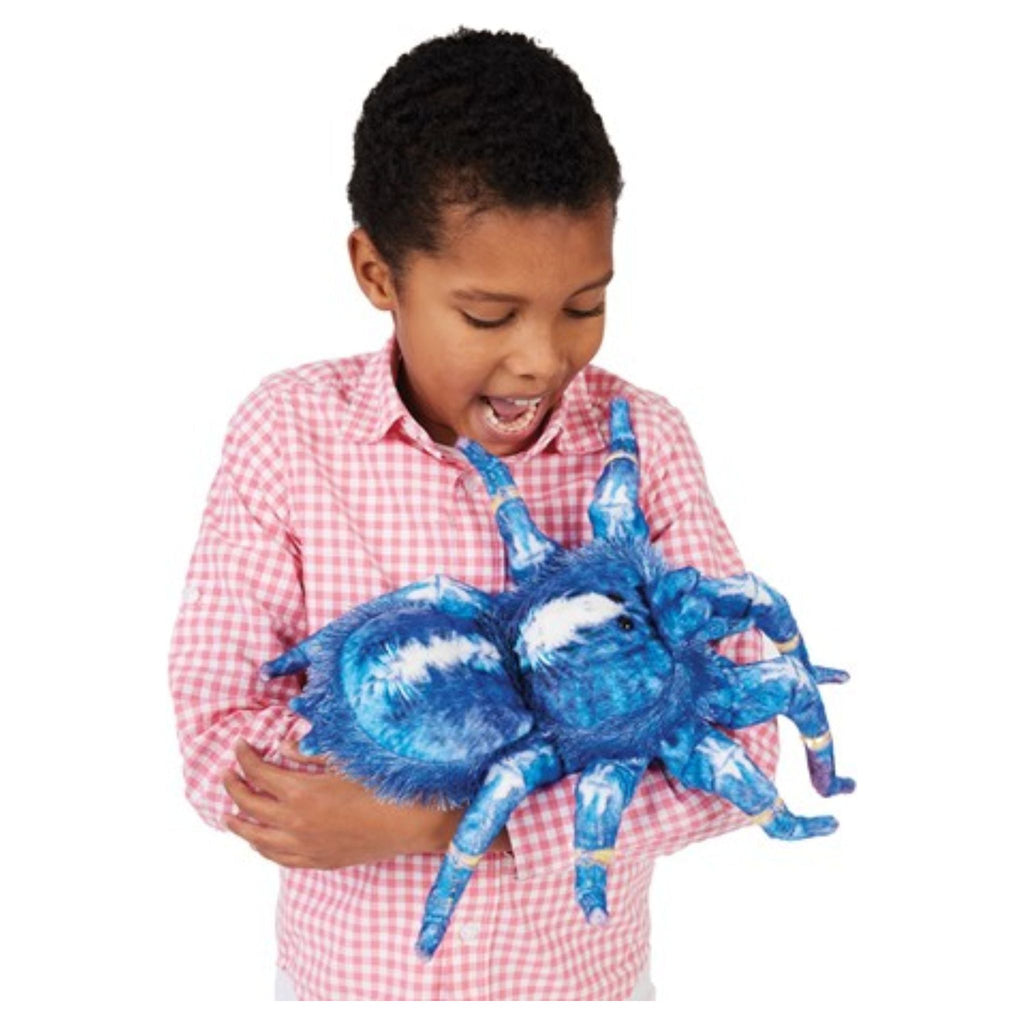 Folkmanis Blue Tarantula Puppet