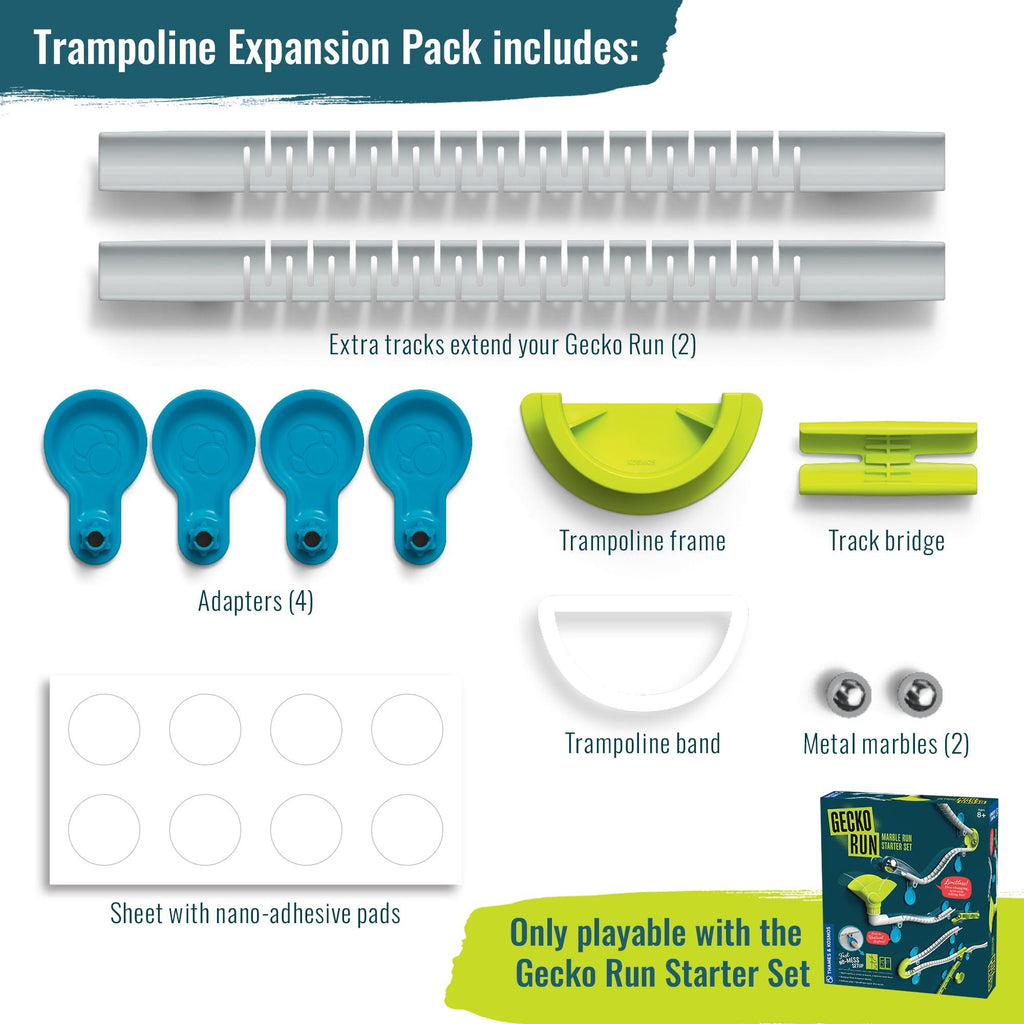 Gecko Run Expansion Pack Trampoline