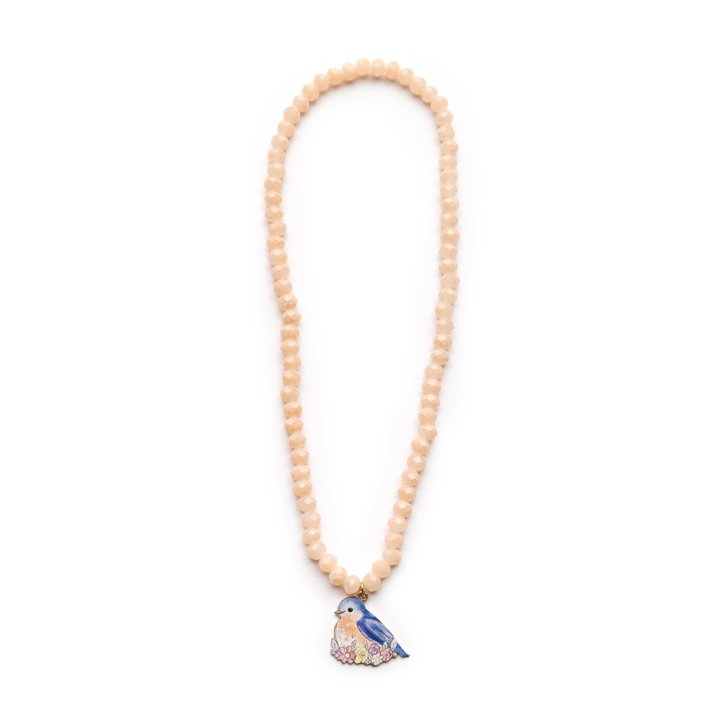 Great Pretenders Spring Bluebird Necklace