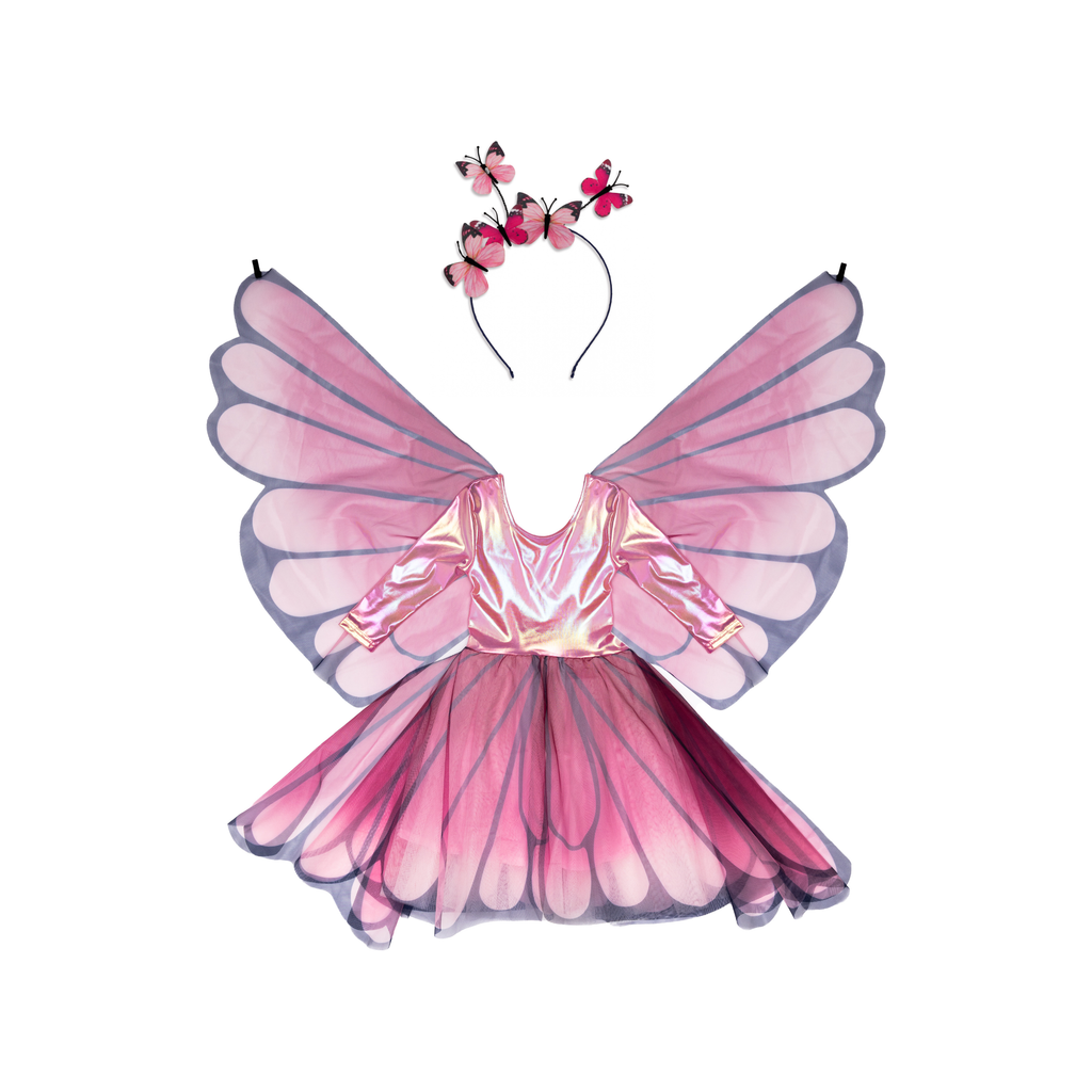 Great Pretenders Butterfly Twirl Dress and Wings 