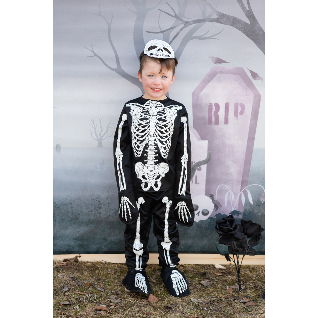 Great Pretenders Glow in the Dark Skeleton Set Size 5/6