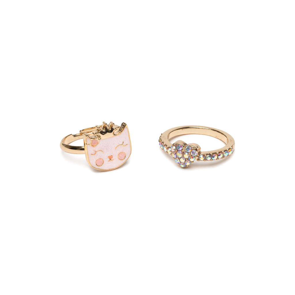 Great Pretenders Boutique Kitty Love Ring Set