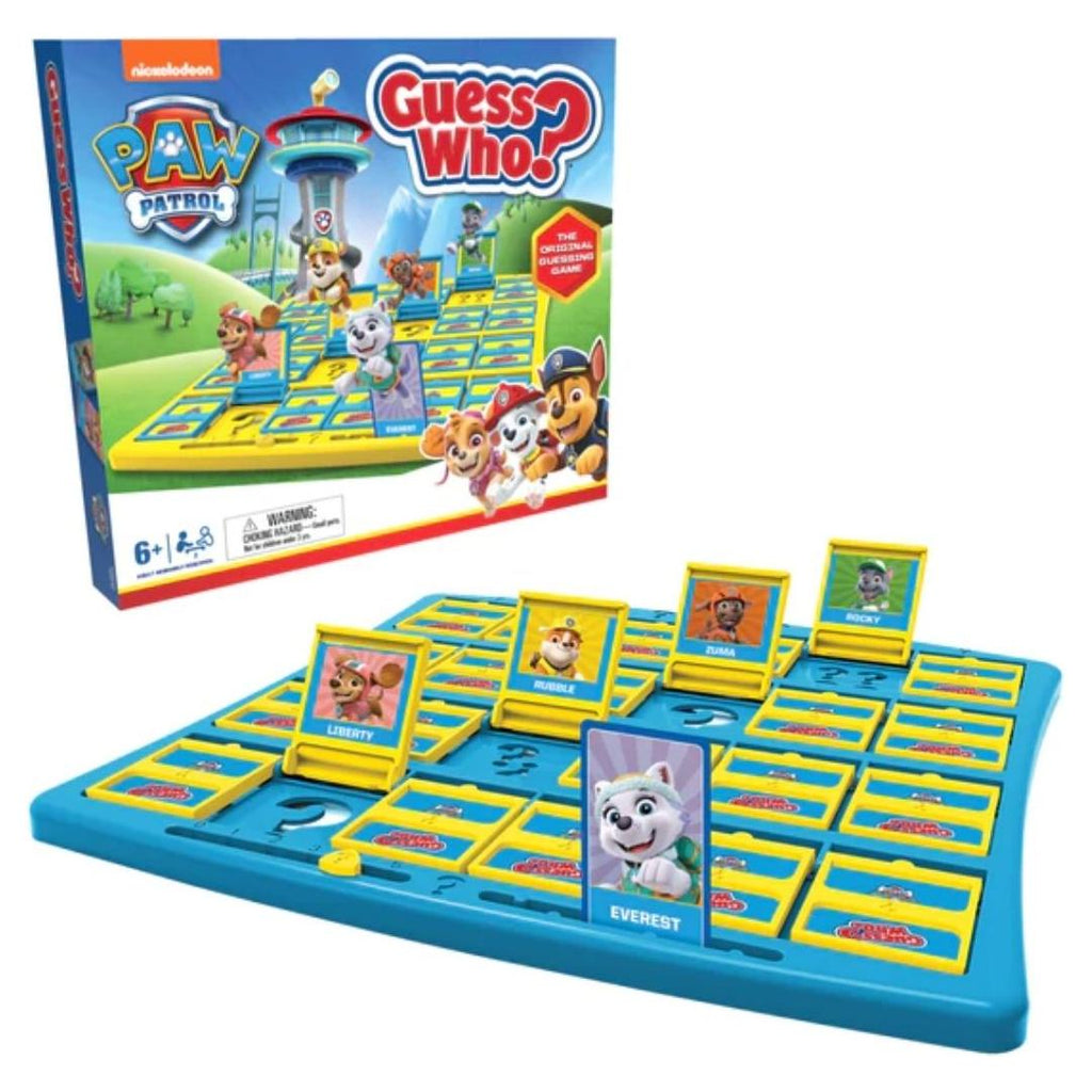 Guess Who Paw Patrol Game