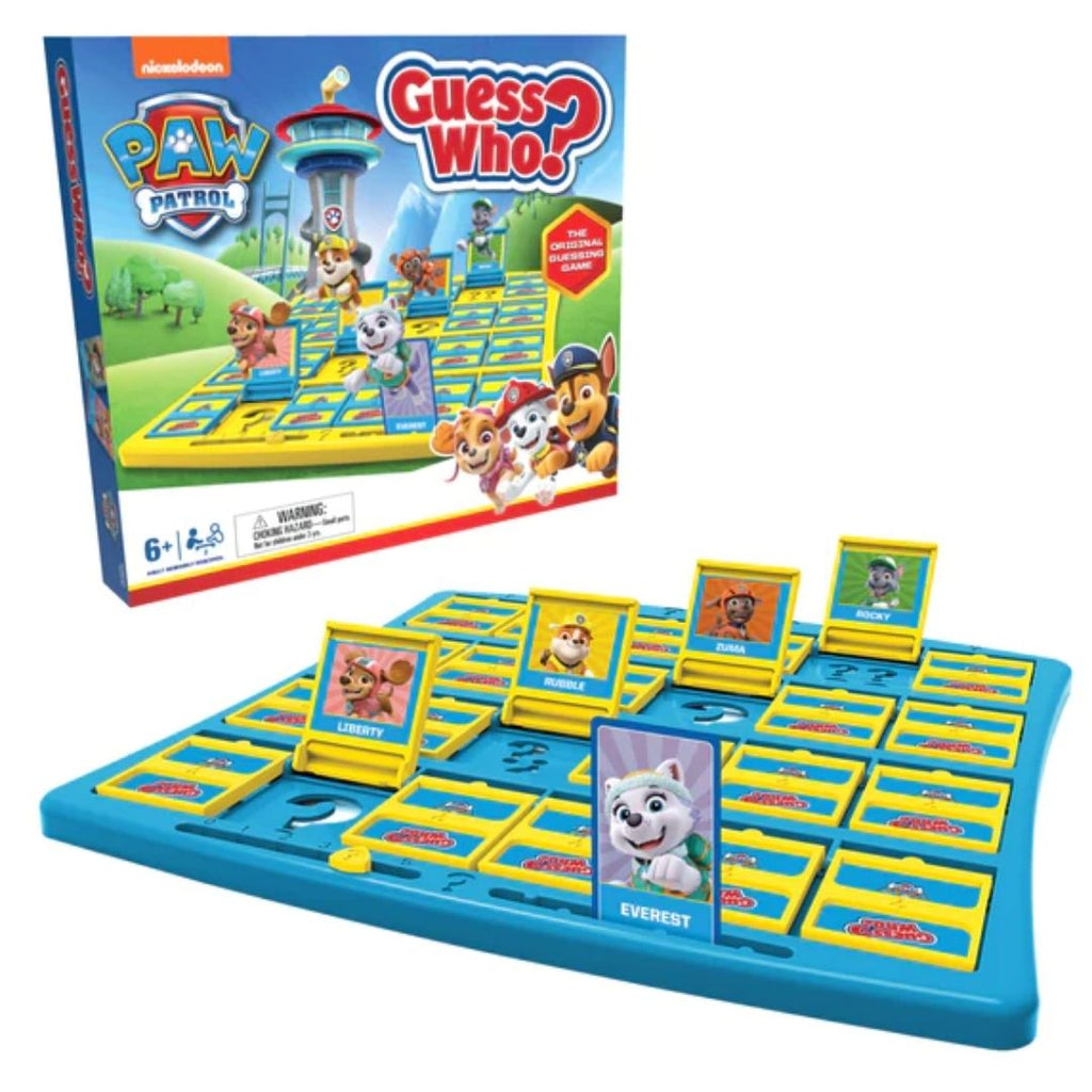 Guess Who Paw Patrol Game