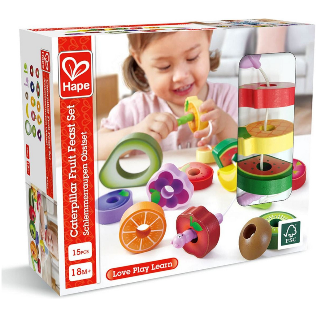 Hape Caterpillar Fruit Feast Set