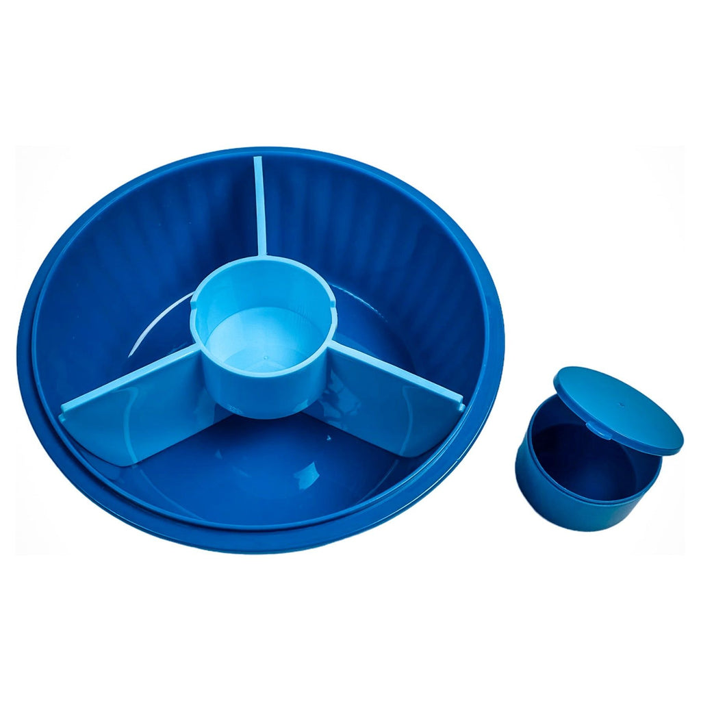 Yumbox Poke Bowl 3 Compartment Hawaii Blue