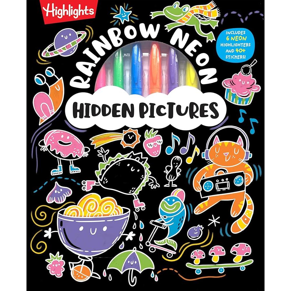 Highlights Rainbow Neon Hidden Pictures