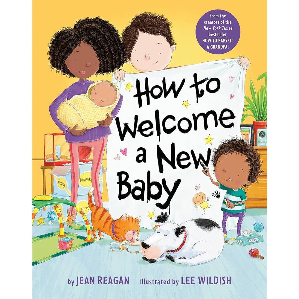 How to Welcome a New Baby Board Book