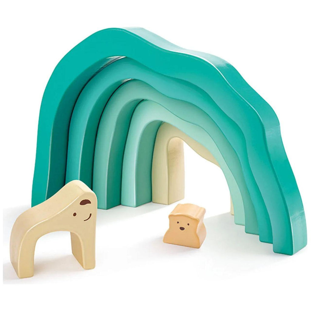 Hape Arctic Polar Bear Stacking Blocks