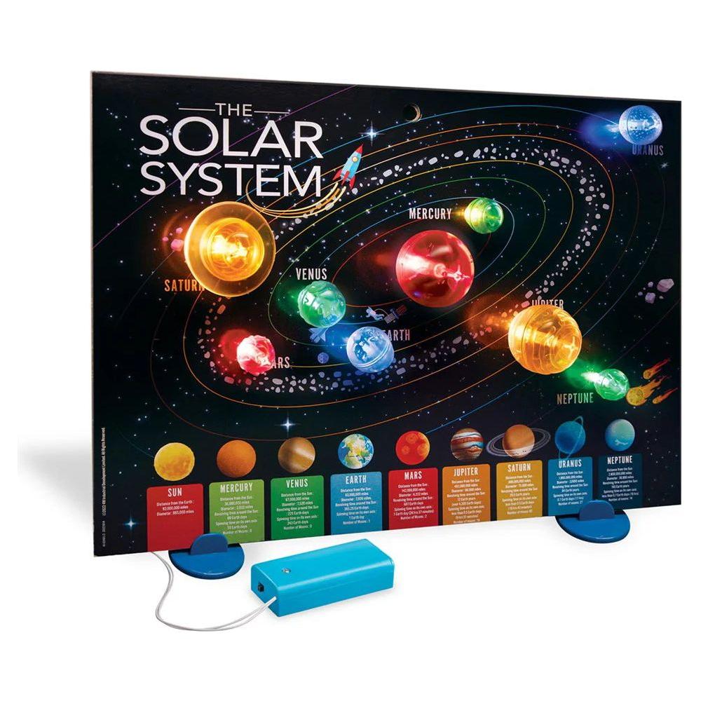 KidzLabs 3D Solar System Light Up Poster