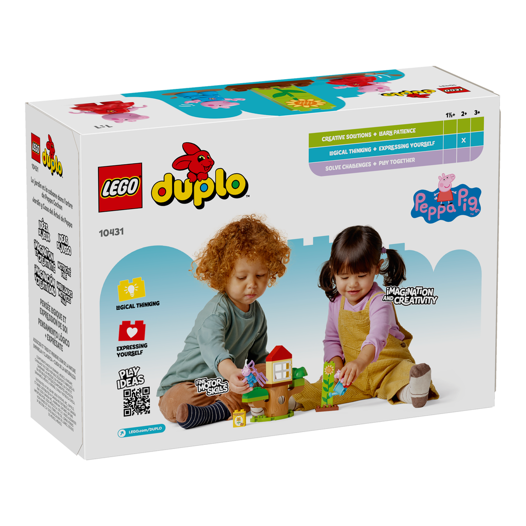 LEGO DUPLO Peppa Pig Garden and Tree House 10431