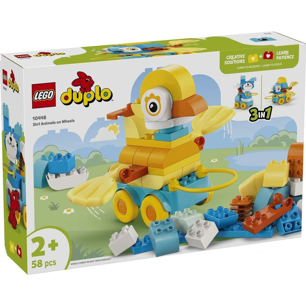 LEGO DUPLO 3in1 Animals on Wheels