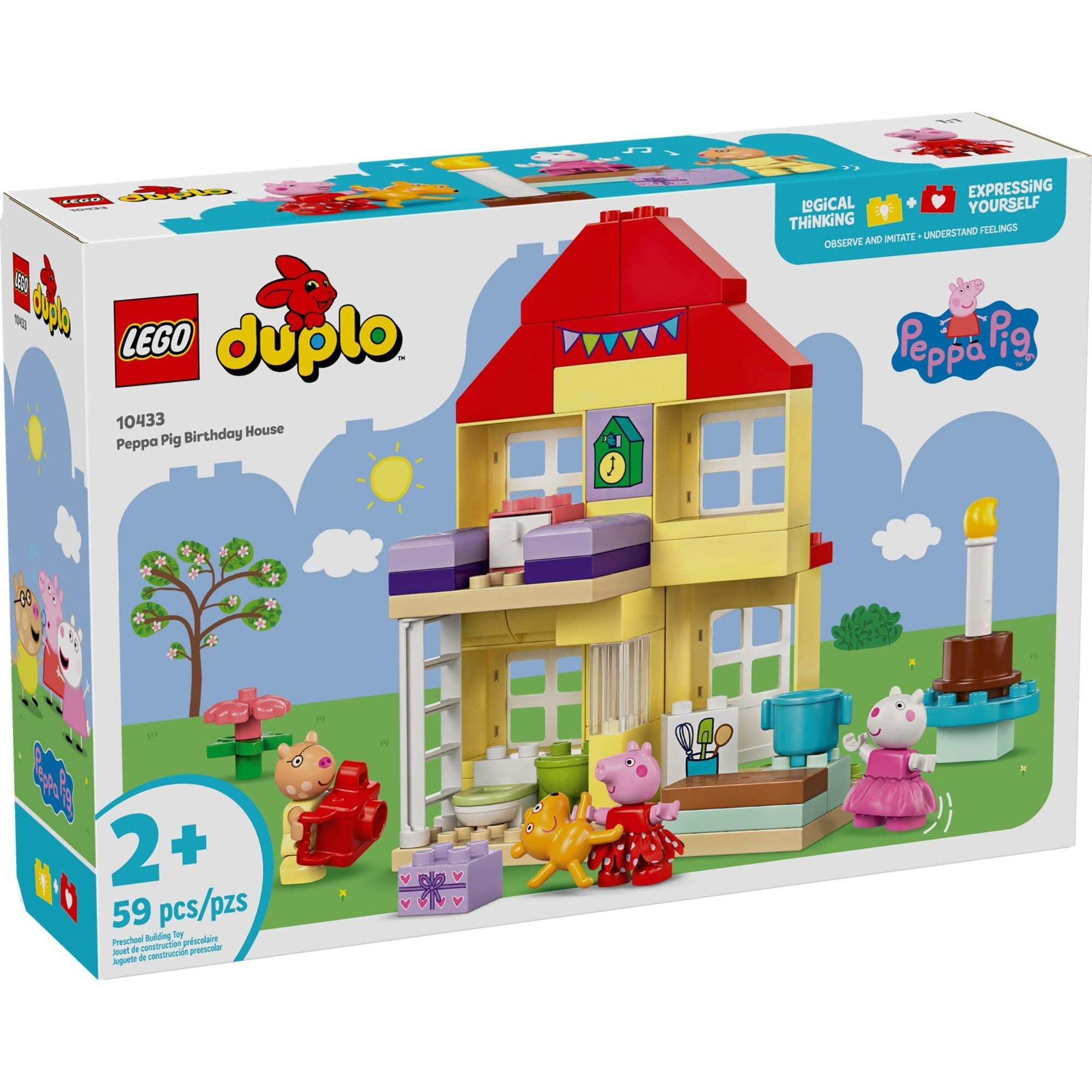 LEGO Duplo Peppa Pig Birthday House The Rocking Horse Toys