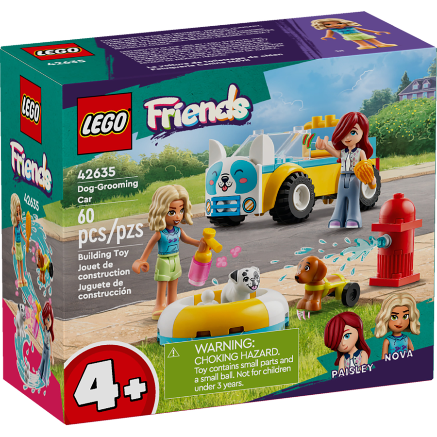 LEGO Friends Dog Grooming Car 42635