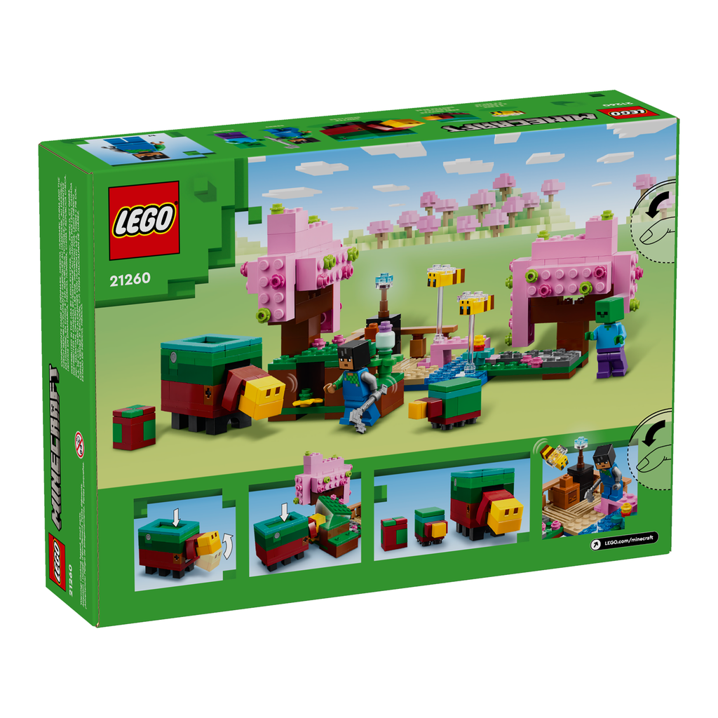 LEGO Minecraft The Cherry Blossom Garden 21260