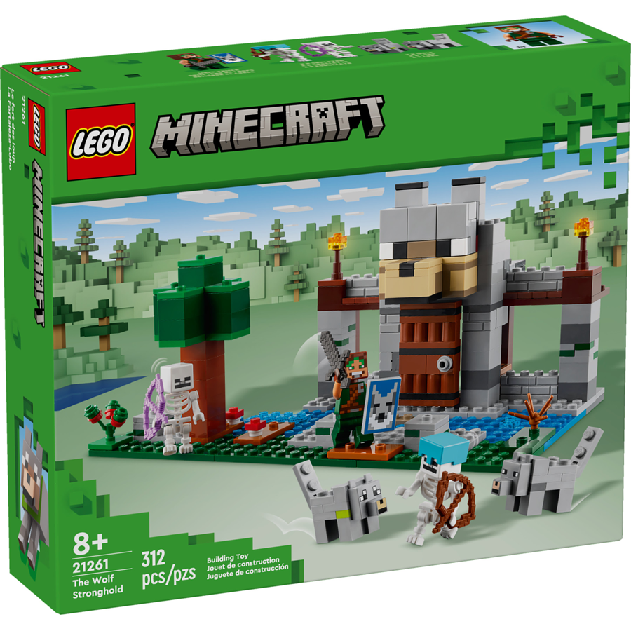 LEGO Minecraft The Wolf Stronghold 21261
