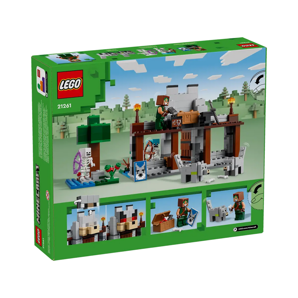 LEGO Minecraft The Wolf Stronghold 21261